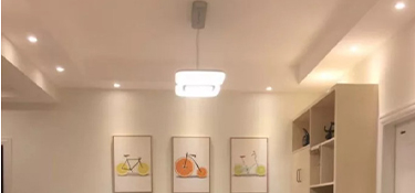 杭州新房裝修效果，燈飾效果襯托很重要