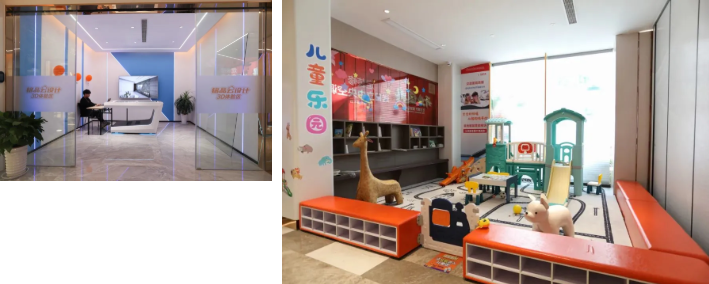 杭州裝修公司銘品裝飾萬方展廳重裝形象升級，美出圈了！